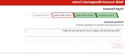 NetID密码重置挑战问题