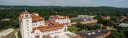 Campus aerial shot